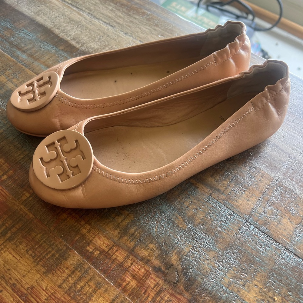 Tory Burch Women's Pink Ballet Flats